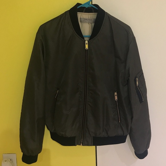 zara basics jacket